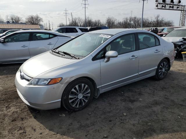 1HGFA16506L021021 - 2006 HONDA CIVIC LX SILVER photo 1