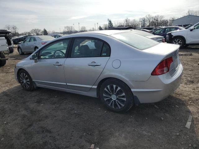 1HGFA16506L021021 - 2006 HONDA CIVIC LX SILVER photo 2