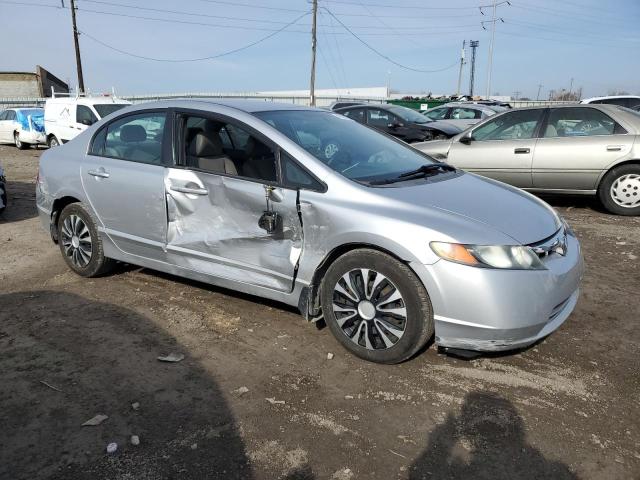 1HGFA16506L021021 - 2006 HONDA CIVIC LX SILVER photo 4