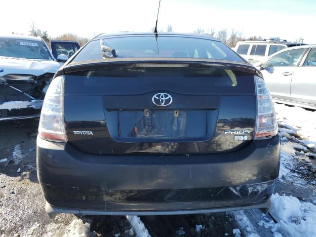 JTDKB20U583385079 - 2008 TOYOTA PRIUS BLACK photo 6