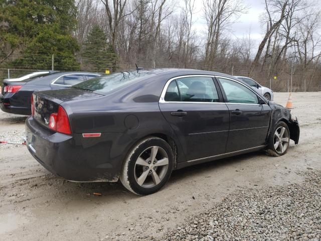 1G1ZC5E17BF339540 - 2011 CHEVROLET MALIBU 1LT ნაცრისფერი ფოტო 3