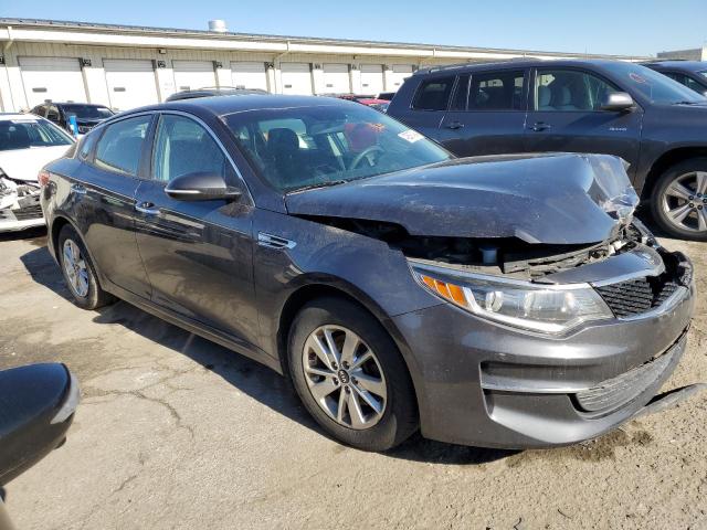 KNAGT4L38J5214061 - 2018 KIA OPTIMA LX GRAY photo 4