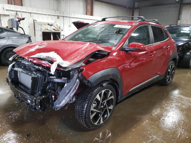 KM8K5CA31NU795141 - 2022 HYUNDAI KONA LIMITED RED photo 1