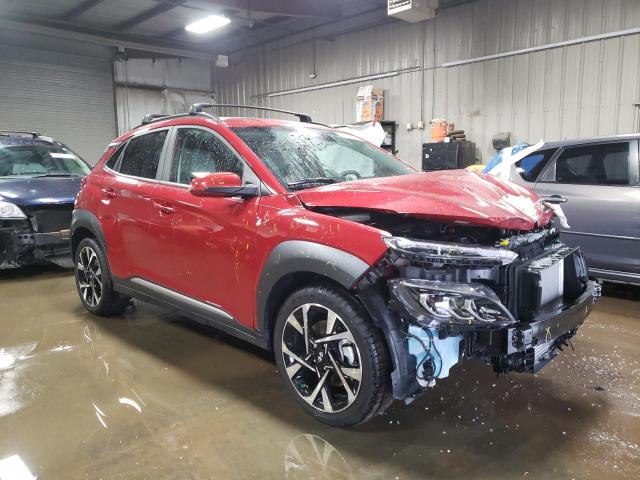 KM8K5CA31NU795141 - 2022 HYUNDAI KONA LIMITED RED photo 4