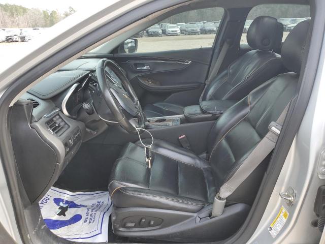 2G1155S37E9278815 - 2014 CHEVROLET IMPALA LTZ SILVER photo 7