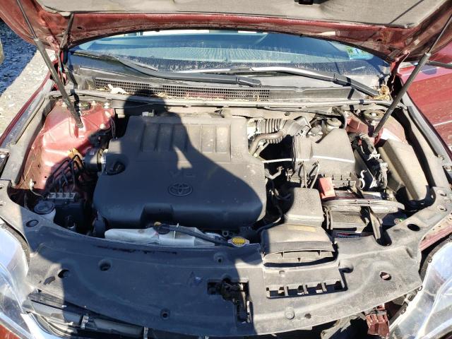 4T1BK1EB8EU087970 - 2014 TOYOTA AVALON BASE 勃艮第红 照片 11
