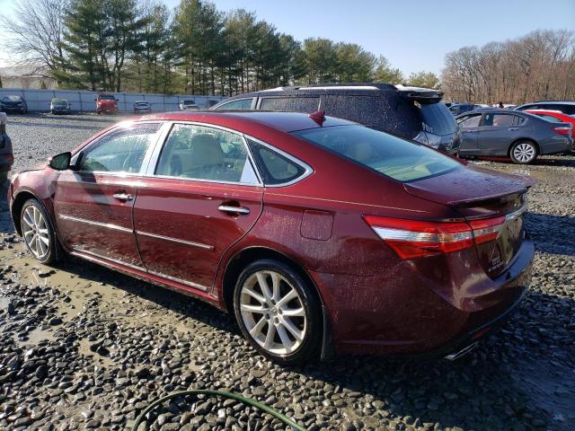 4T1BK1EB8EU087970 - 2014 TOYOTA AVALON BASE BURGUNDY photo 2