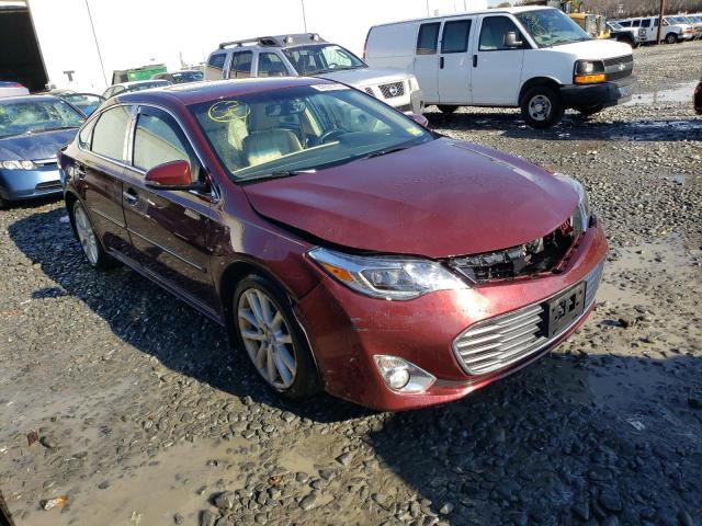 4T1BK1EB8EU087970 - 2014 TOYOTA AVALON BASE BURGUNDY photo 4