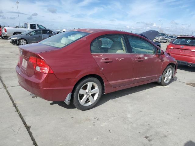 1HGFA16826L037456 - 2006 HONDA CIVIC EX RED photo 3