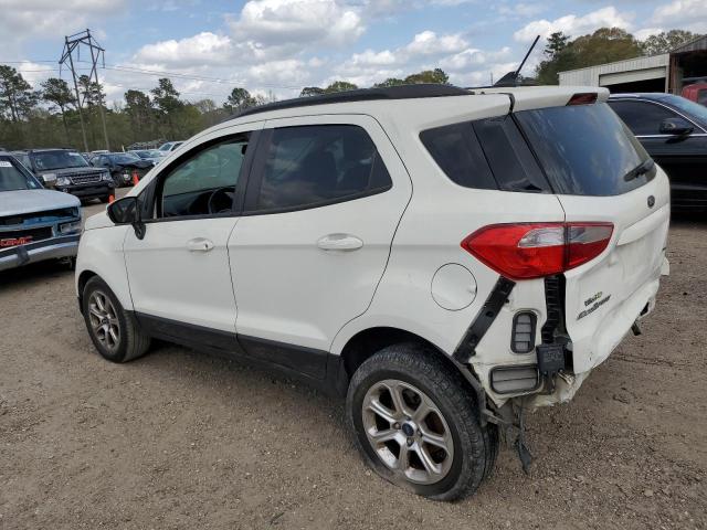 MAJ3P1TE0JC201702 - 2018 FORD ECOSPORT SE WHITE photo 2