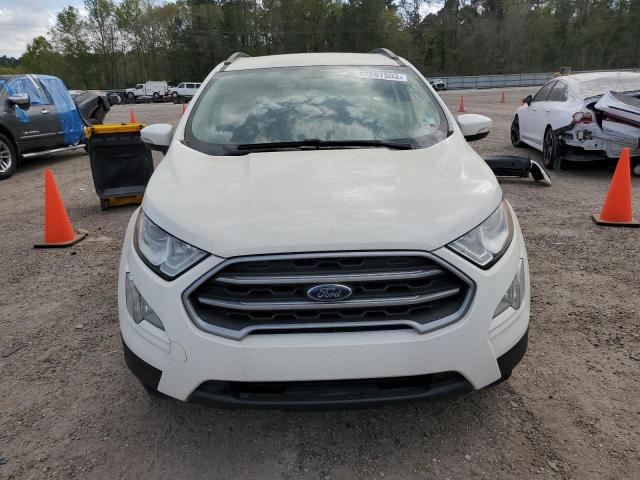 MAJ3P1TE0JC201702 - 2018 FORD ECOSPORT SE WHITE photo 5