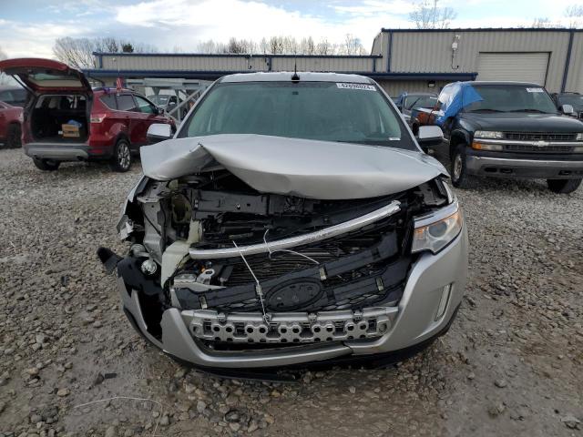 2FMDK4KC3DBC41710 - 2013 FORD EDGE LIMITED SILVER photo 5