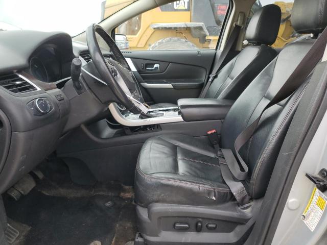 2FMDK4KC3DBC41710 - 2013 FORD EDGE LIMITED SILVER photo 7