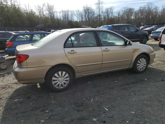 2T1BR32E08C920222 - 2008 TOYOTA COROLLA CE GOLD photo 3