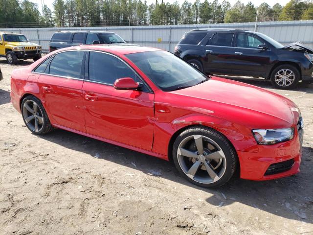 WAUFFAFL4EN009436 - 2014 AUDI A4 PREMIUM PLUS RED photo 4