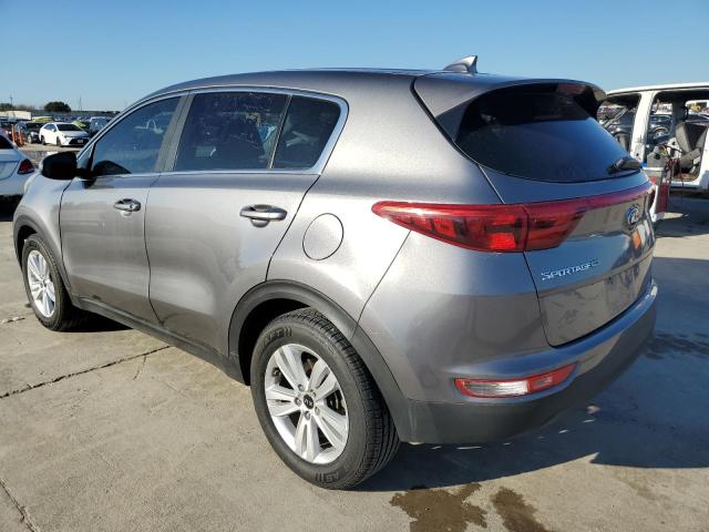 KNDPM3AC2K7529814 - 2019 KIA SPORTAGE LX GRAY photo 2