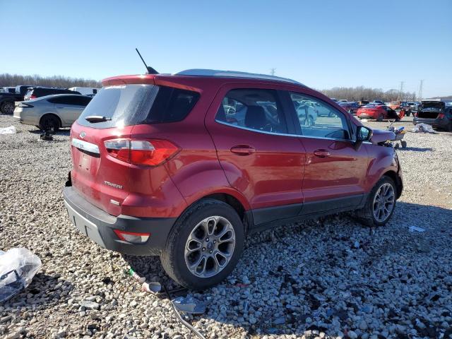 MAJ3P1VE8JC200035 - 2018 FORD ECOSPORT TITANIUM RED photo 3