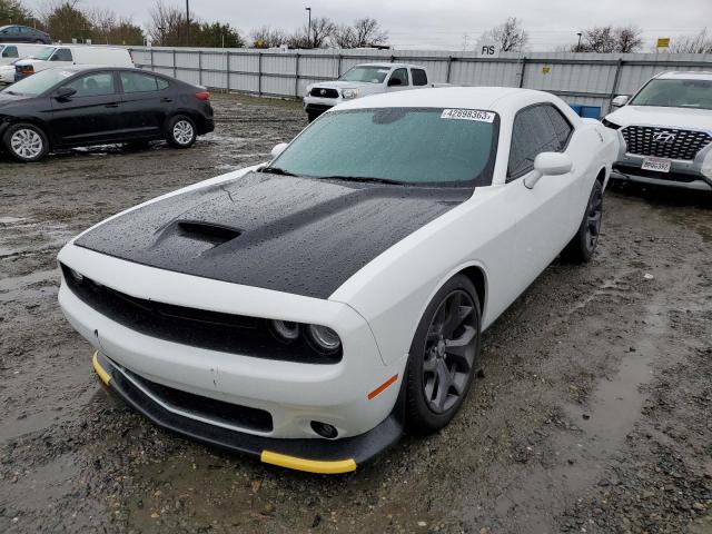 2C3CDZJG8KH525957 - 2019 DODGE CHALLENGER GT WHITE photo 1