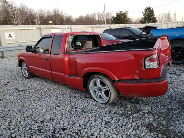 1GCCS1951Y8239629 - 2000 CHEVROLET S TRUCK S10 RED photo 2