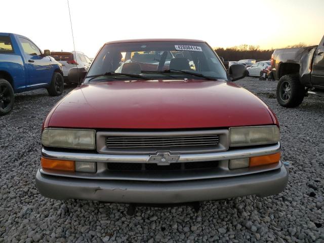 1GCCS1951Y8239629 - 2000 CHEVROLET S TRUCK S10 RED photo 5