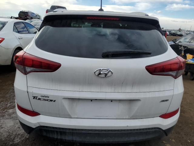 KM8J3CA44HU311168 - 2017 HYUNDAI TUCSON LIMITED WHITE photo 6