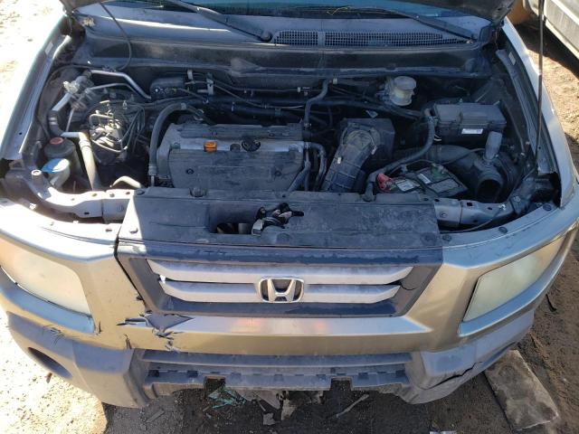 5J6YH18748L010330 - 2008 HONDA ELEMENT EX GRAY photo 11