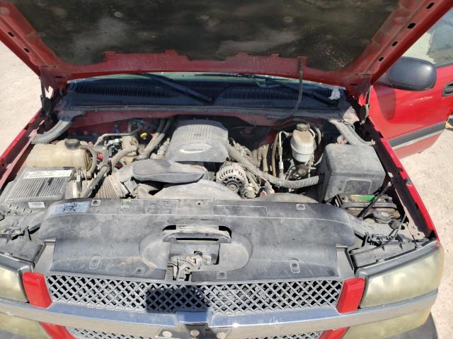 1GCGC23U74F215412 - 2004 CHEVROLET SILVERADO C2500 RED photo 11