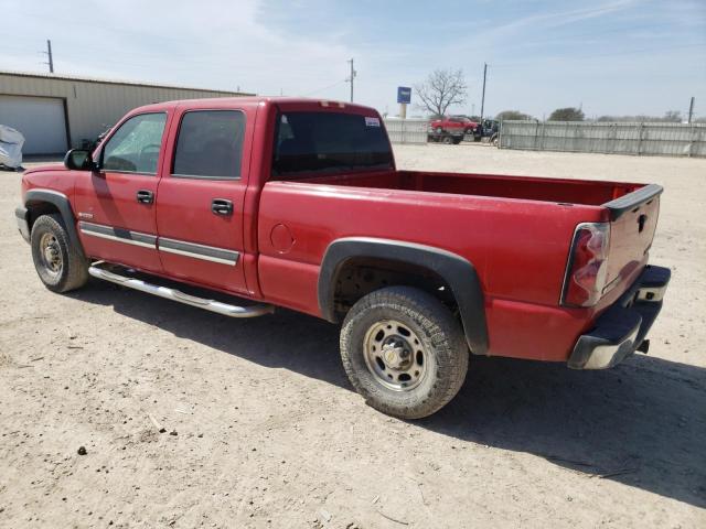 1GCGC23U74F215412 - 2004 CHEVROLET SILVERADO C2500 RED photo 2