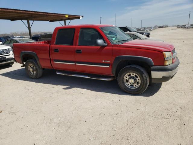 1GCGC23U74F215412 - 2004 CHEVROLET SILVERADO C2500 RED photo 4