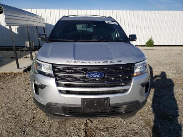 1FM5K7D87JGC86703 - 2018 FORD EXPLORER XLT SILVER photo 5