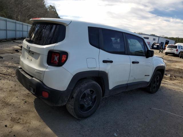 ZACCJAAB2HPE67524 - 2017 JEEP RENEGADE SPORT WHITE photo 3