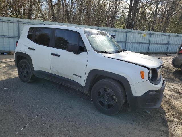 ZACCJAAB2HPE67524 - 2017 JEEP RENEGADE SPORT WHITE photo 4