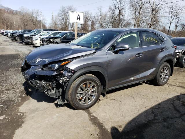 JTJDARDZ5M2252586 - 2021 LEXUS NX 300 BASE ნაცრისფერი ფოტო 1