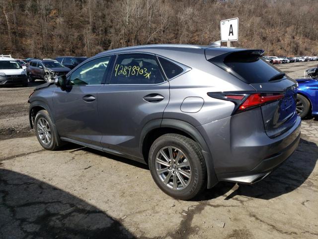 JTJDARDZ5M2252586 - 2021 LEXUS NX 300 BASE ნაცრისფერი ფოტო 2