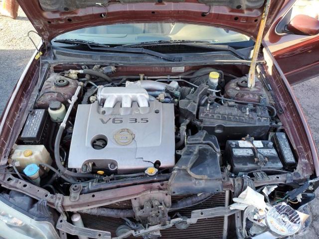 JN1DA31AX3T416716 - 2003 NISSAN MAXIMA GLE MAROON photo 11