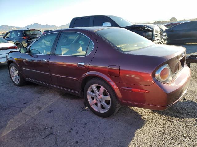 JN1DA31AX3T416716 - 2003 NISSAN MAXIMA GLE MAROON photo 2