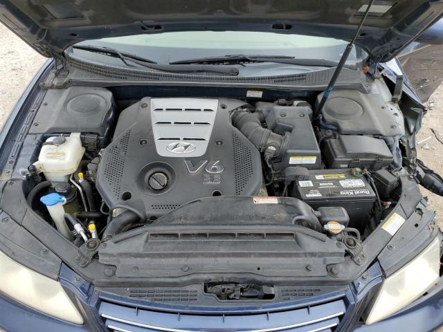 KMHFC46DX7A210902 - 2007 HYUNDAI AZERA GLS BLUE photo 11