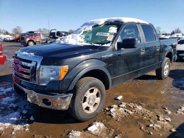 1FTFW1EF2CKD18030 - 2012 FORD F150 SUPERCREW BLACK photo 1