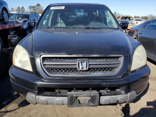 2HKYF18604H501043 - 2004 HONDA PILOT EXL BLACK photo 5