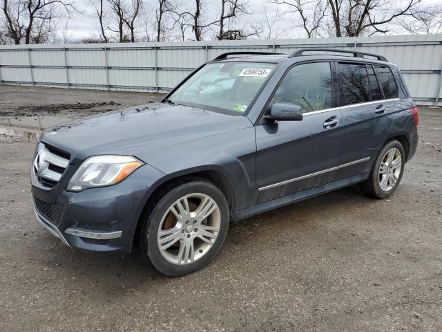 WDCGG8JBXDF988040 - 2013 MERCEDES-BENZ GLK 350 4MATIC BLUE photo 1