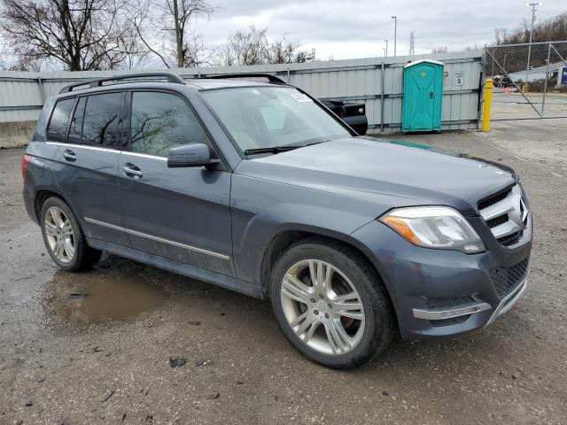 WDCGG8JBXDF988040 - 2013 MERCEDES-BENZ GLK 350 4MATIC BLUE photo 4