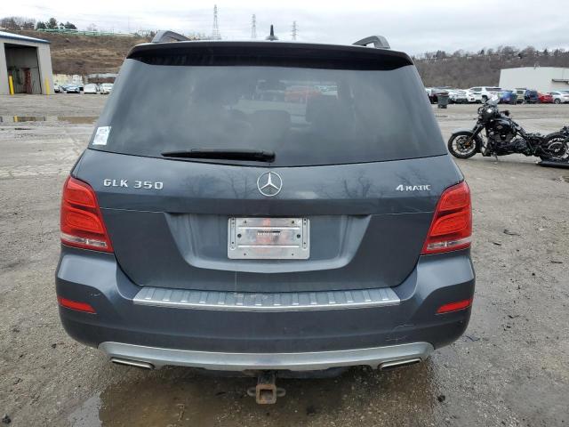 WDCGG8JBXDF988040 - 2013 MERCEDES-BENZ GLK 350 4MATIC BLUE photo 6