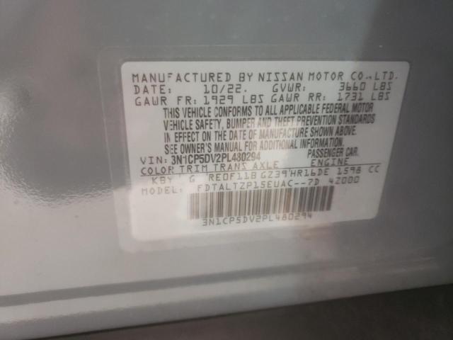 3N1CP5DV2PL480294 - 2023 NISSAN KICKS SR GRAY photo 14