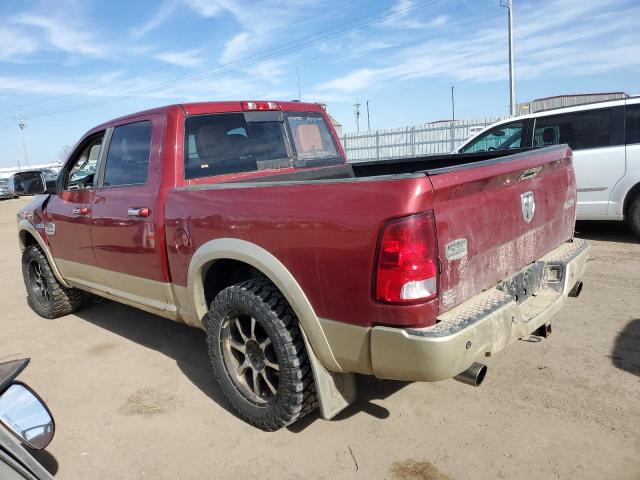 1D7RV1CT5BS659578 - 2011 DODGE RAM 1500 MAROON photo 2