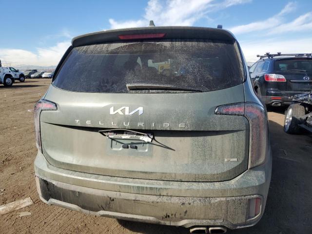 5XYP3DGC4RG427993 - 2024 KIA TELLURIDE EX GREEN photo 6