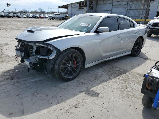 2C3CDXCT9NH183924 - 2022 DODGE CHARGER R/T GRAY photo 1