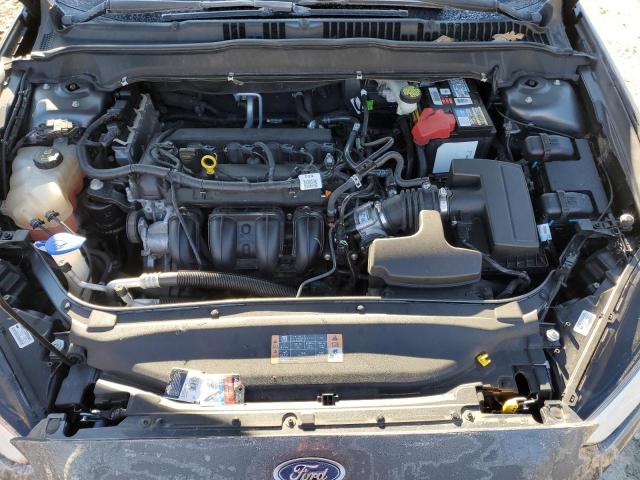 3FA6P0G71GR267155 - 2016 FORD FUSION S GRAY photo 11