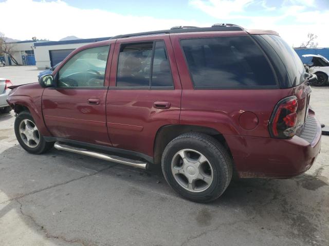 1GNDS33S992113562 - 2009 CHEVROLET TRAILBLAZE LT RED photo 2