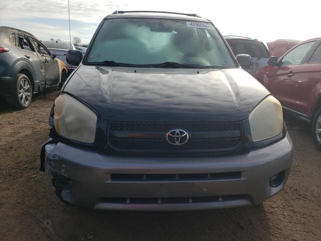 JTEHD20VX56047065 - 2005 TOYOTA RAV4 BLACK photo 5