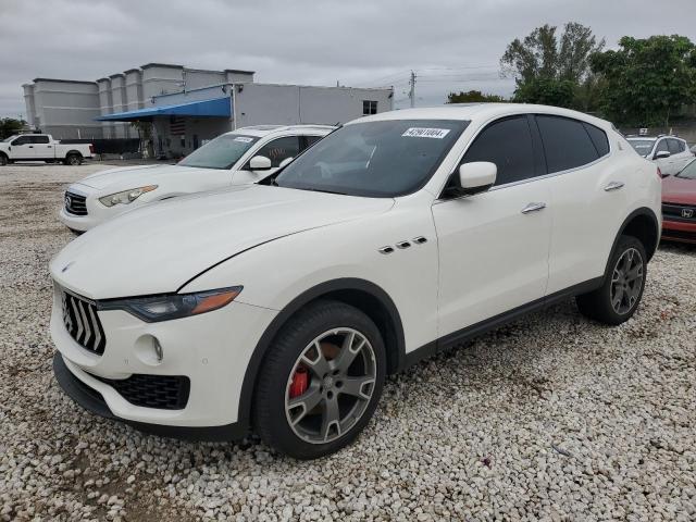 ZN661XUA1JX296091 - 2018 MASERATI LEVANTE WHITE photo 1